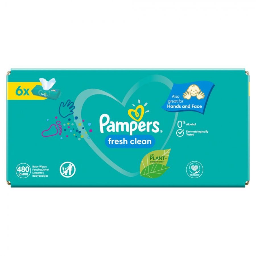 chusteczki 6pak pampers