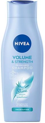 nivea volume care szampon pielęgnujący do włosów cienkic