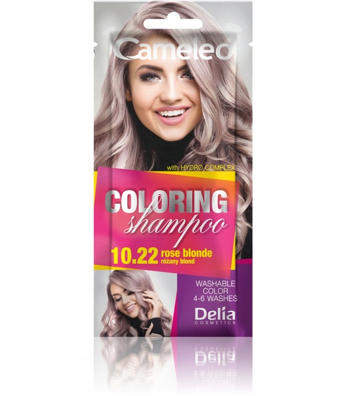 delia cosmetics cameleo szampon koloryzujący blond