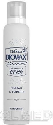 l biotica biovax diamond regenerująca odżywka w piance do włosów