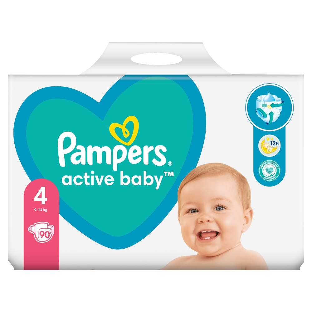 pampers dry avtice 4 rossmann