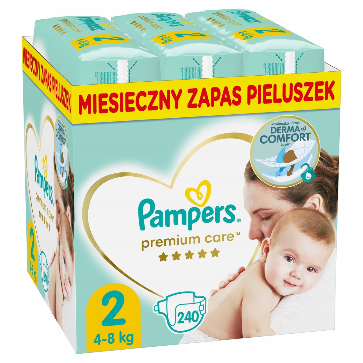 pampers premium care 2 mini 240 szt