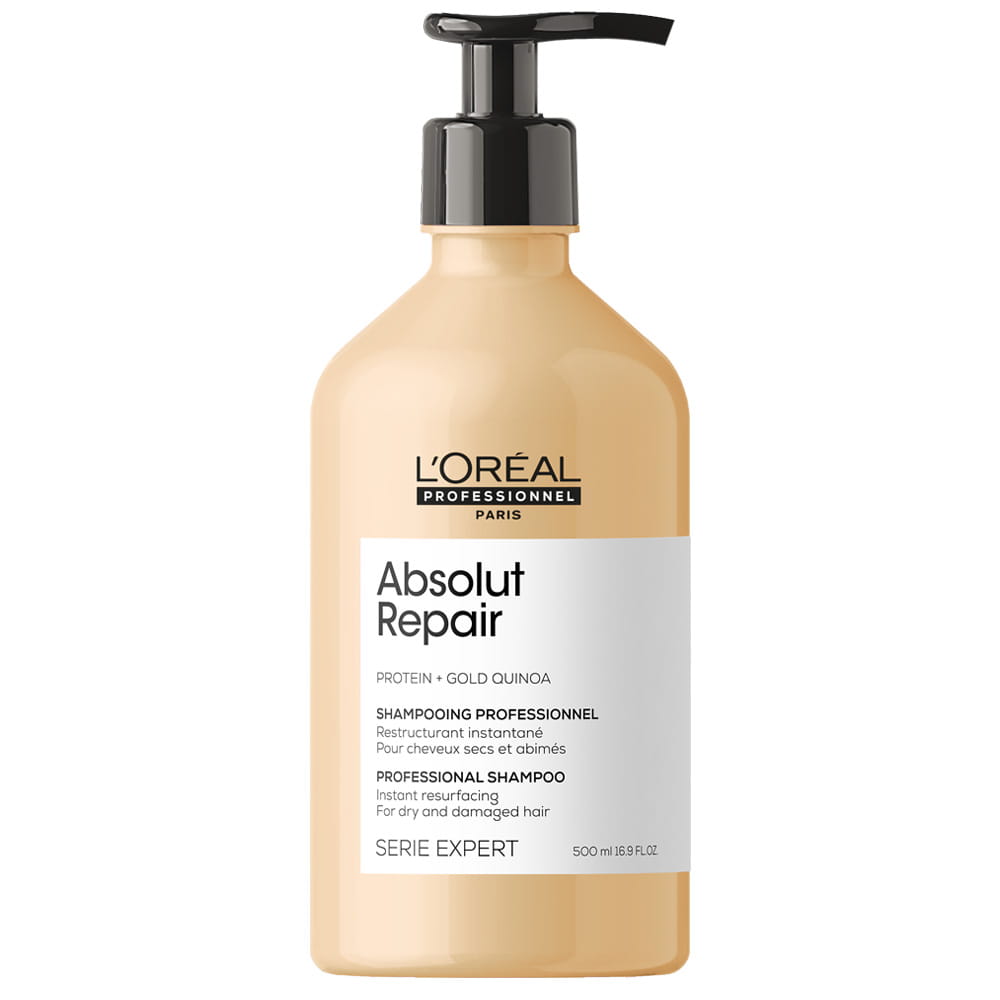 loreal absolut repair gold szampon regenerujący do włosów zniszczonych