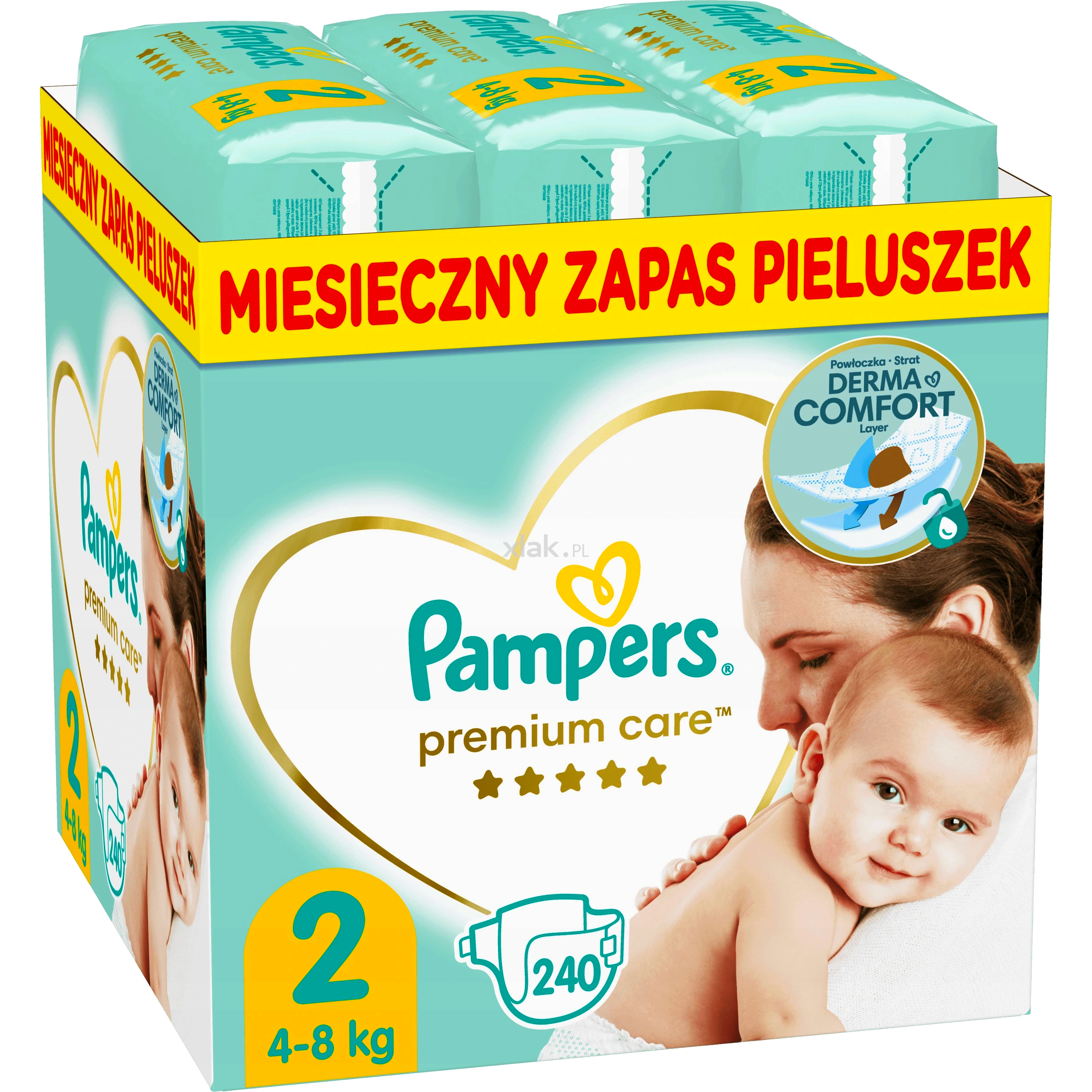 pampers premium care 240szt 2