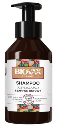 szampon do włosów lniany z kompleksem witamin 300ml