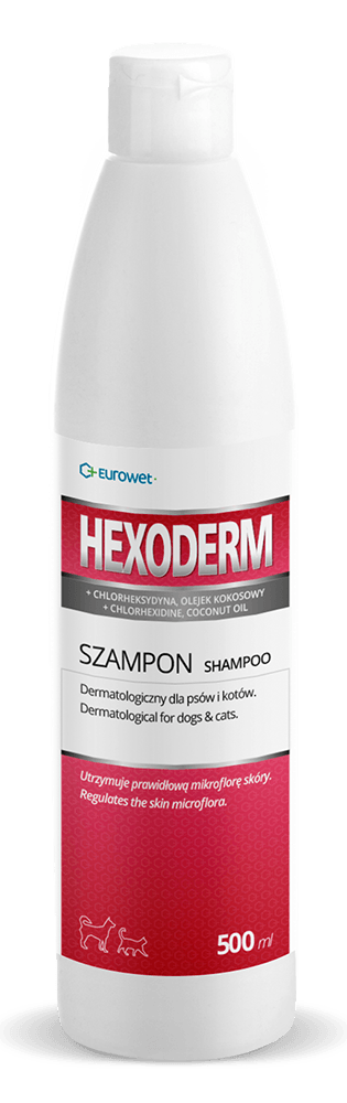 hexoderm szampon czy można stosować na otwartą ranę psa