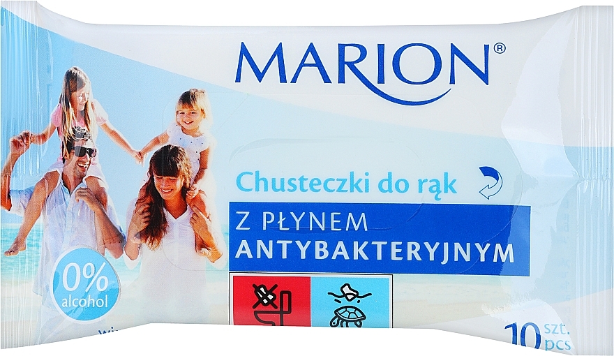 marion chusteczki nawilżane szkolne