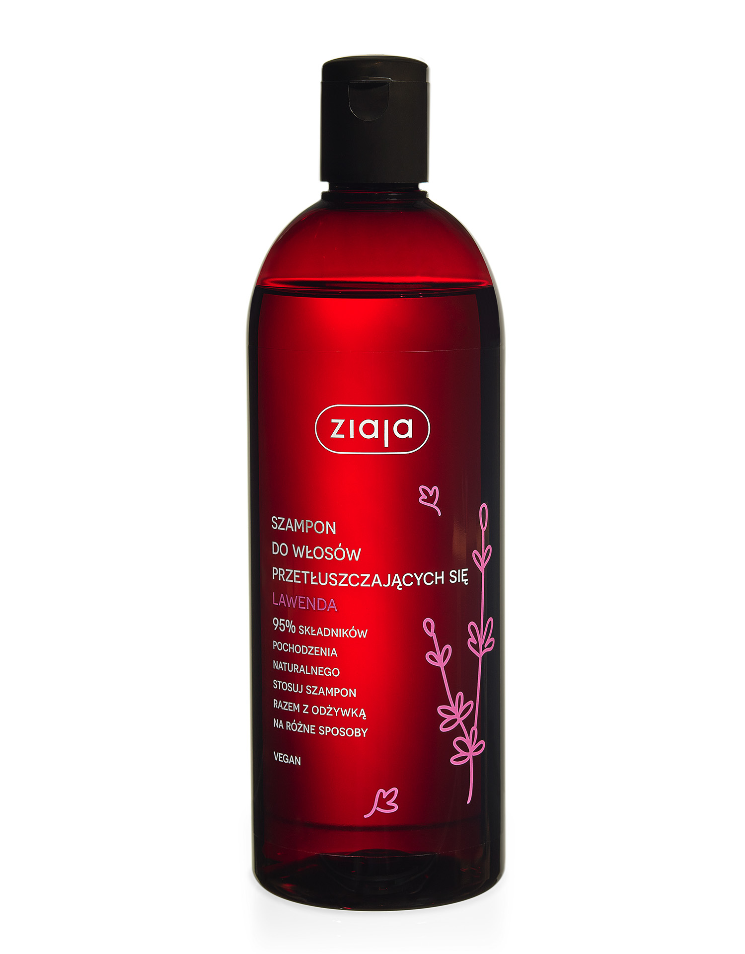 ziaja szampon do włosów przetłuszczających się lawendowy