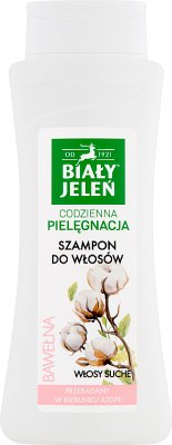 biały jeleń szampon dla skóry tłustej wrażlieej