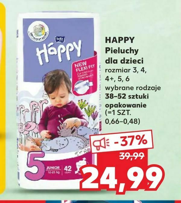 pieluchy happy promocje