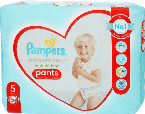 pieluchy pampers pants 5 premium care