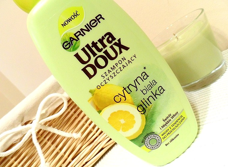 szampon garnier ultra doux cytryna i biała glinka