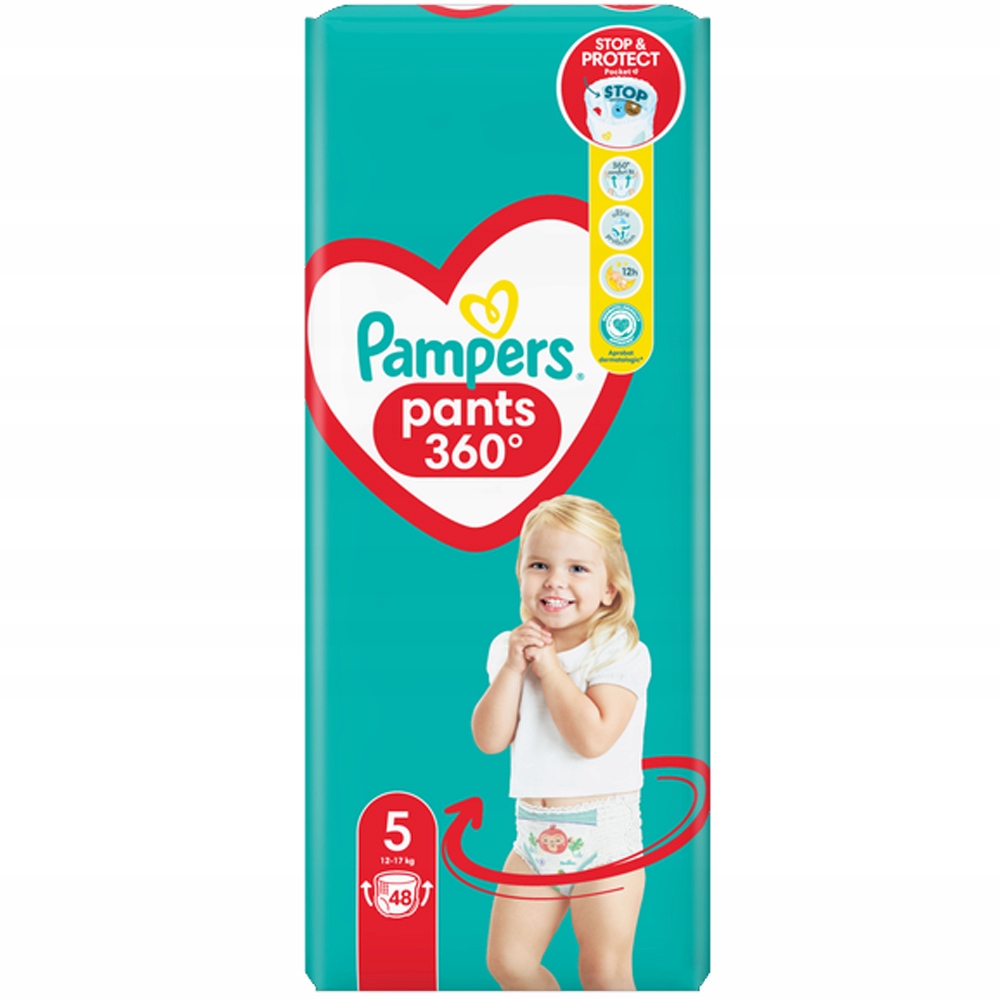 pampers pieluchomajtki 5 jumbo pack