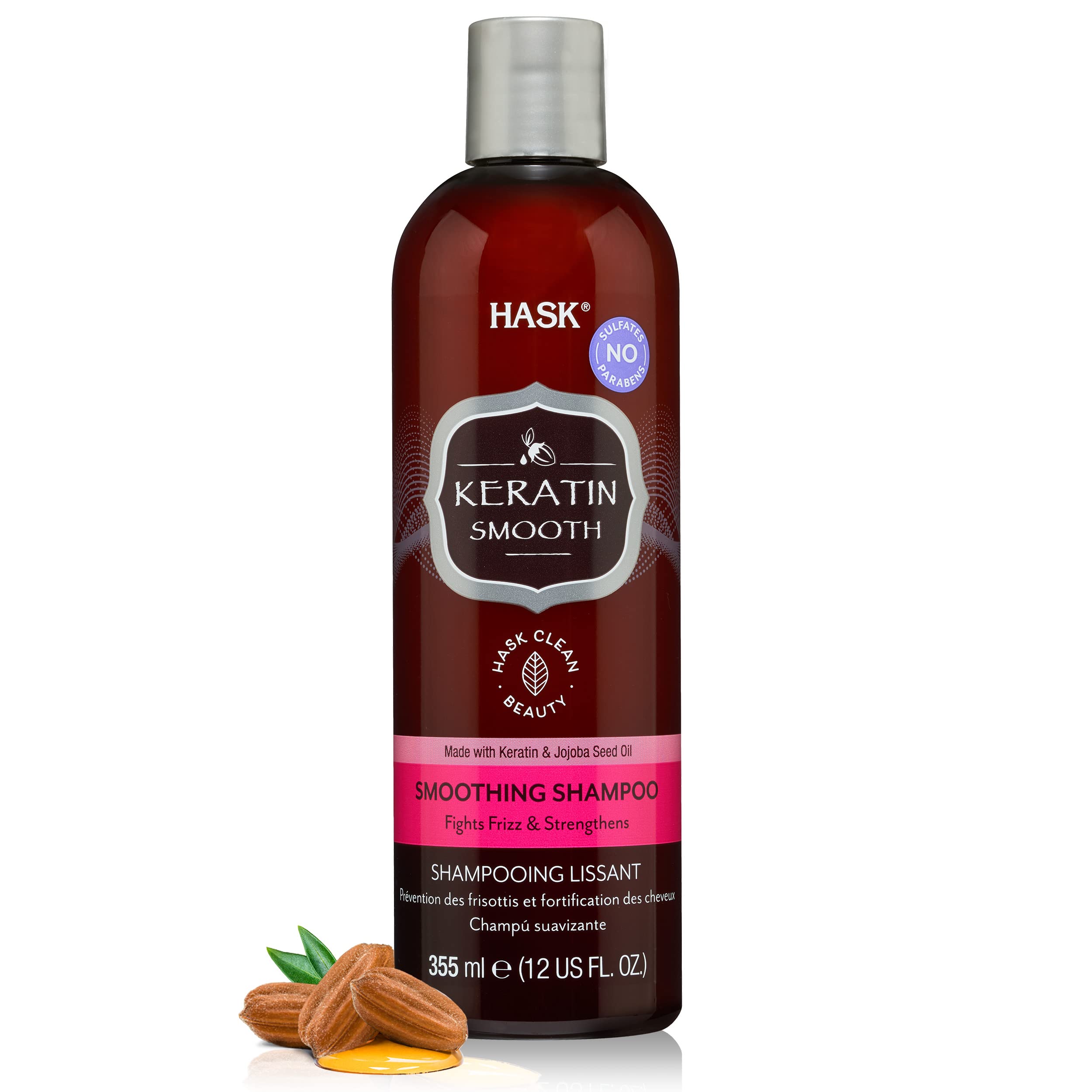 hask keratin protein szampon natura