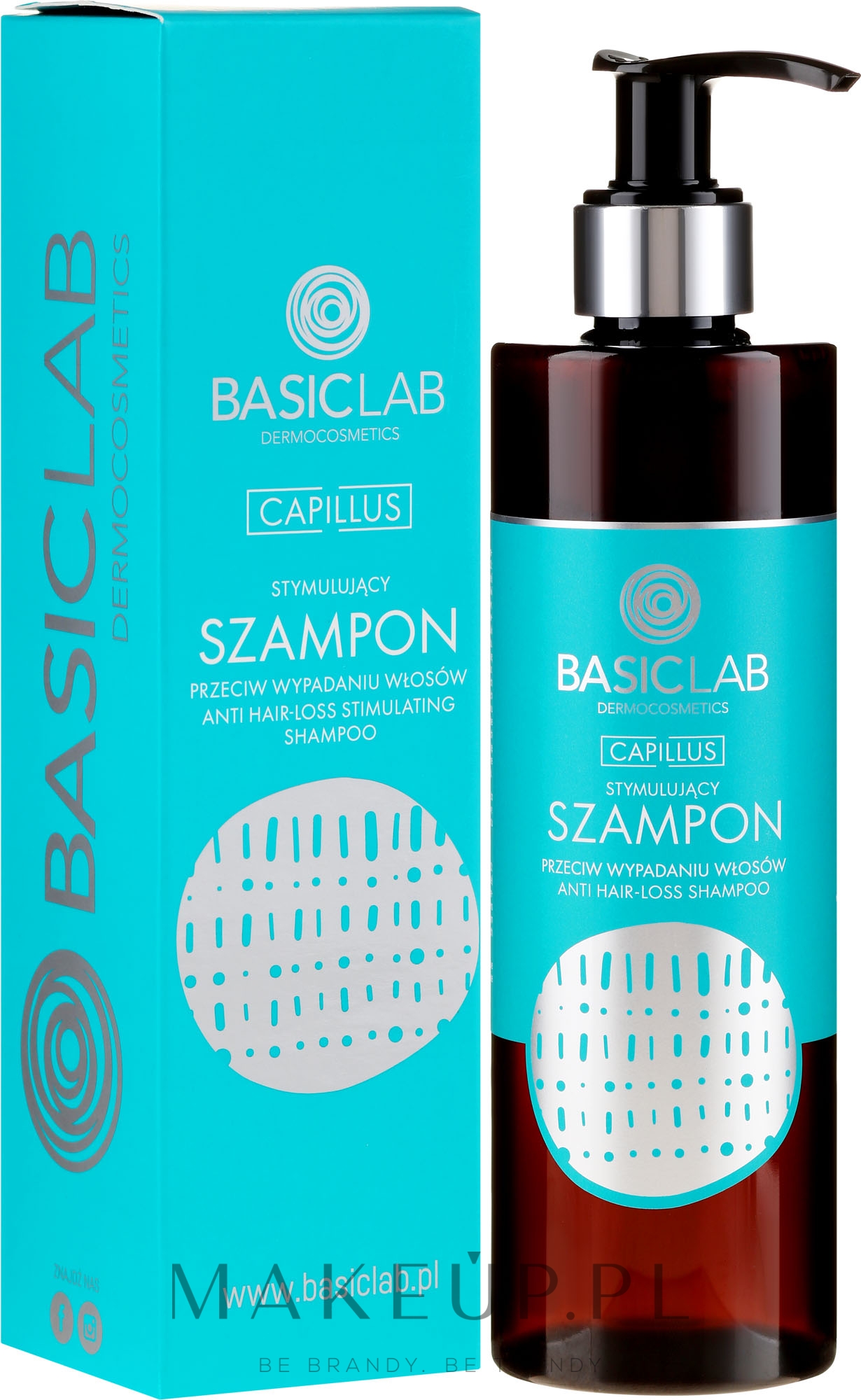 basiclab dermocosmetics capillus szampon do włosów kręconych