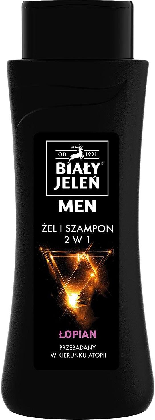 bialy jelen szampon dla mezczyzn