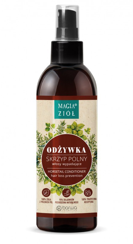 odżywka do włosów w sprayu skrzyp polny