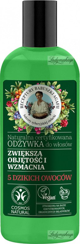 naturalny olejek do włosów wzmacniający receptury babuszki agafii