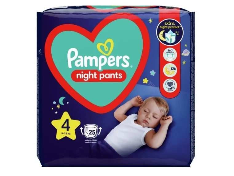 pieluszki pampers night