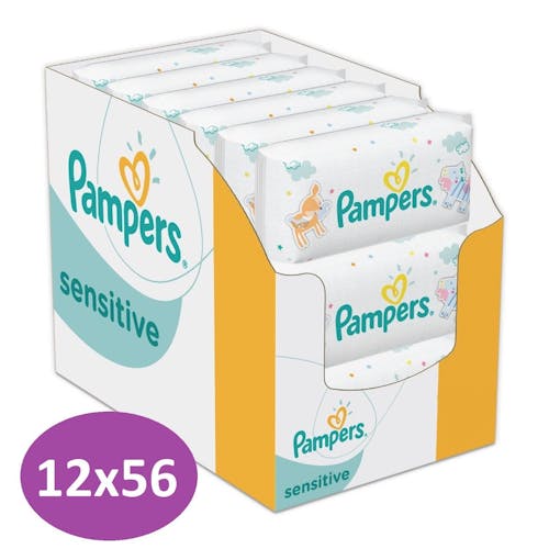 pampers sensitive billendoekjes