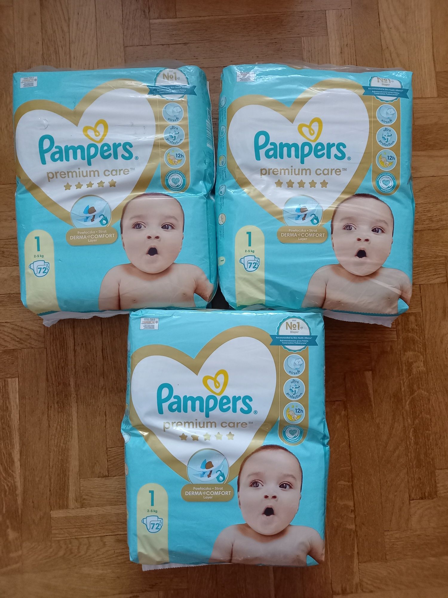 pieluchy pampers premium care 1 olx