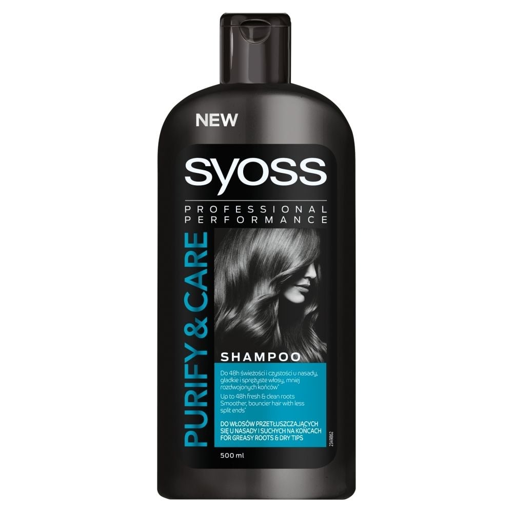 suchy szampon do włosów syoss purify care
