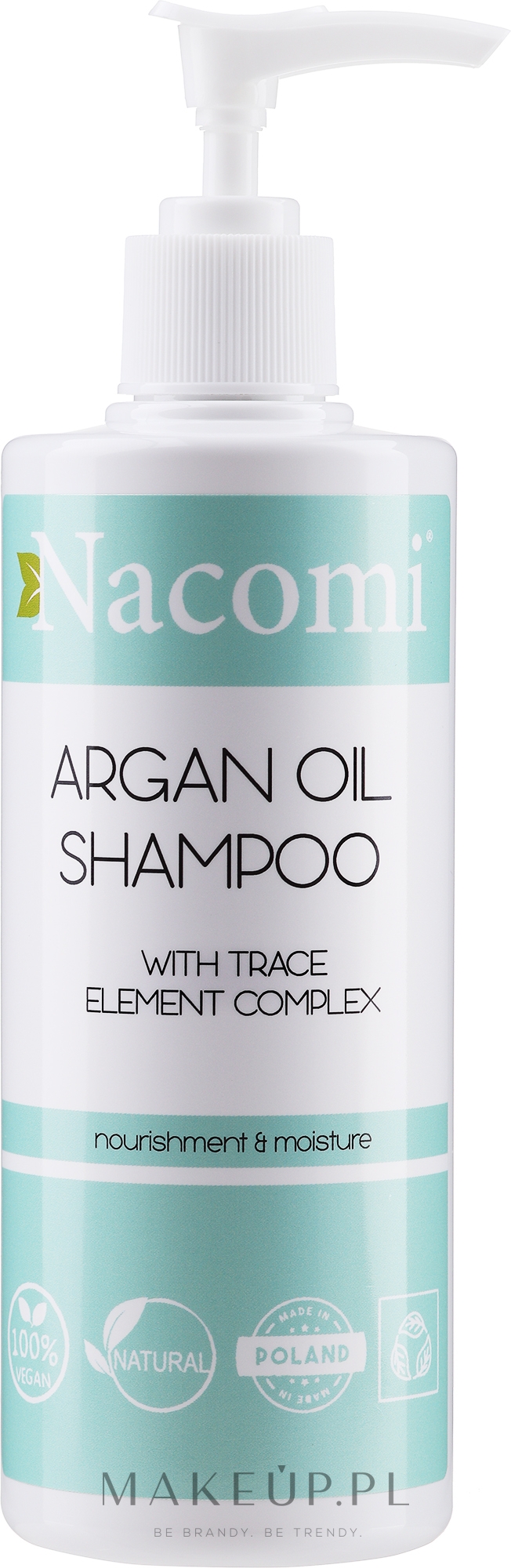 nacomi argan shampoo szampon wzmacniający opinie