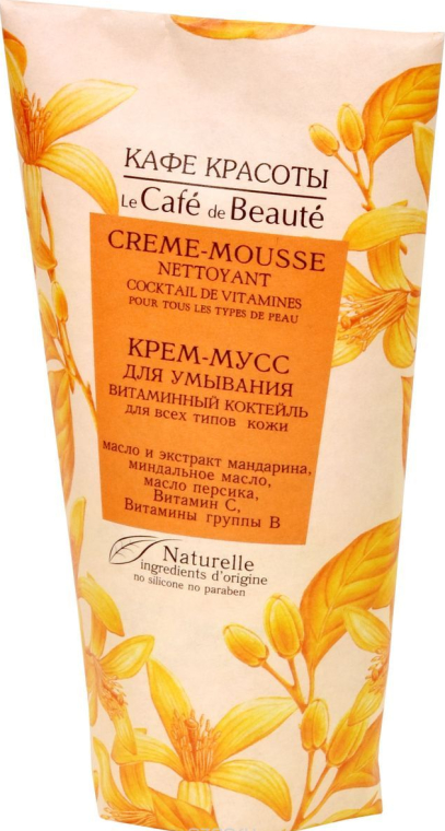 le cafe de beaute witaminowy krem-pianka do mycia twarzy