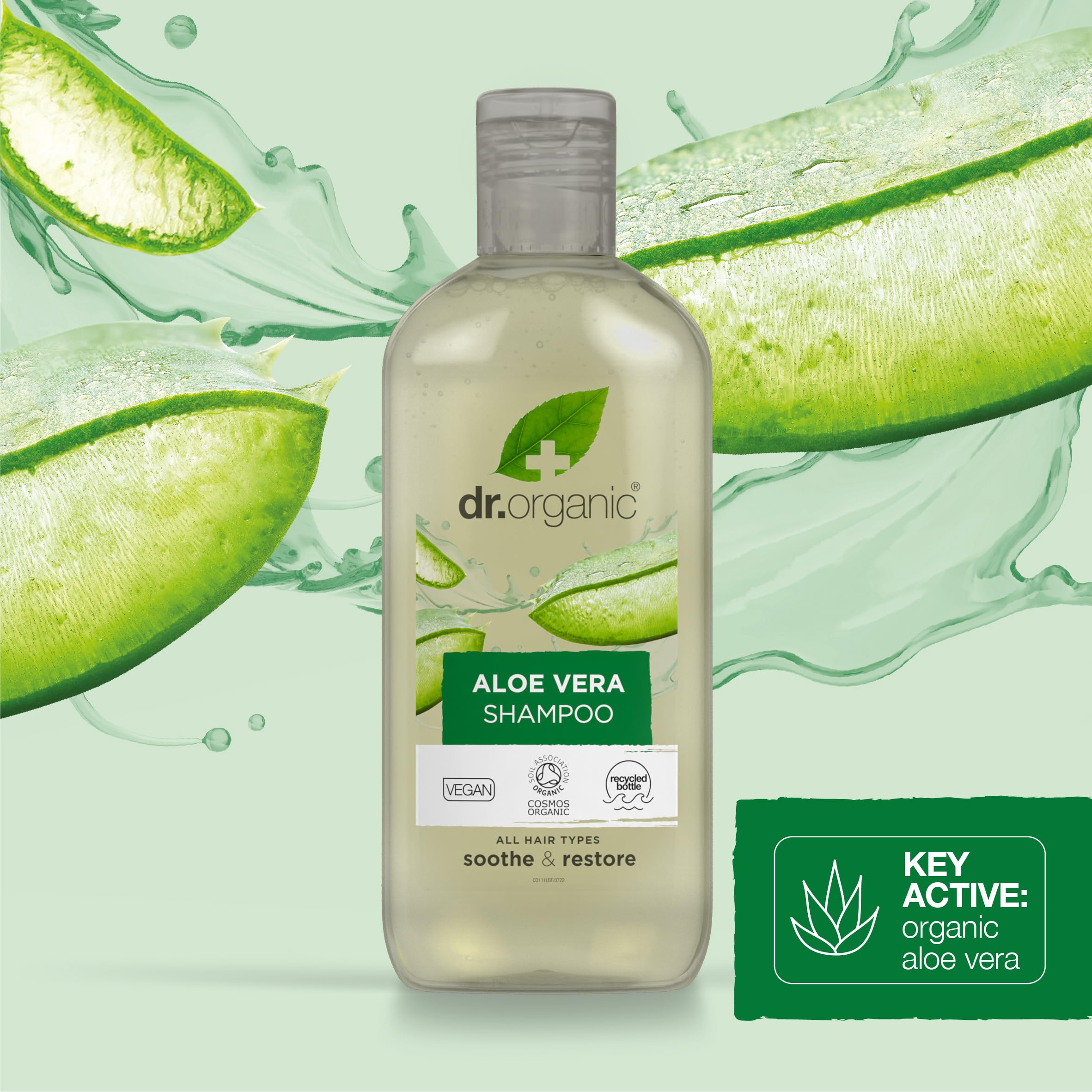 organiczny szampon do włosów dr.organic aloe vera ceneo