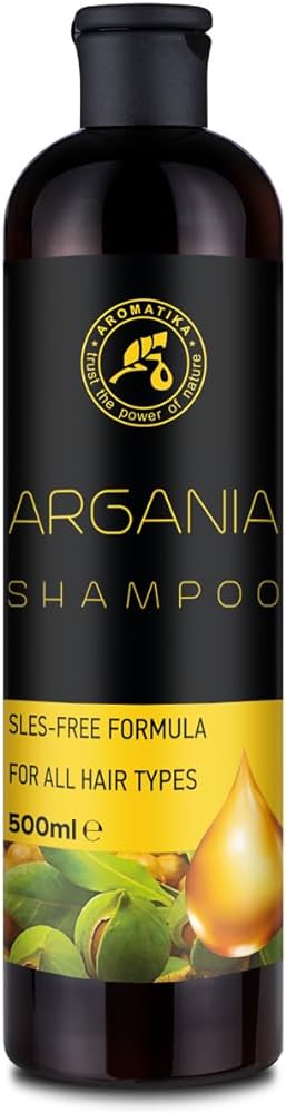 szampon z naturalnym olejem arganowym