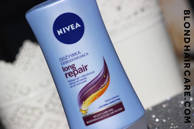 nivea long repair odżywka do włosów zniszczonych