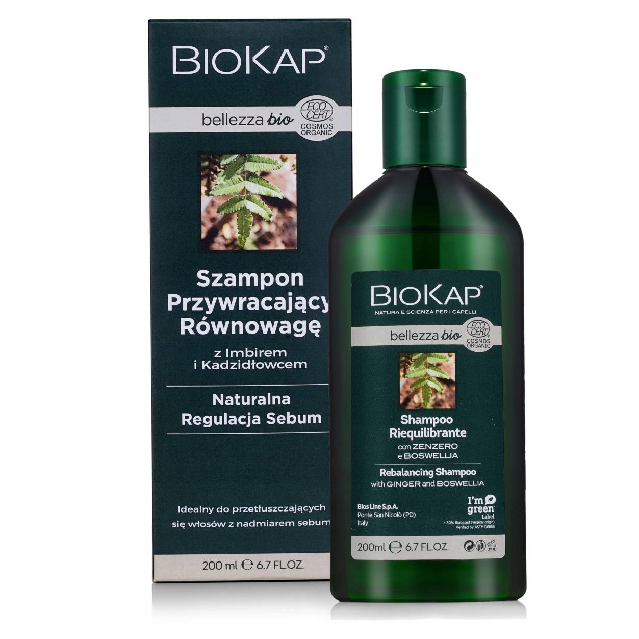 bios line biokap anticaduta szampon przeciw wypadaniu włosów