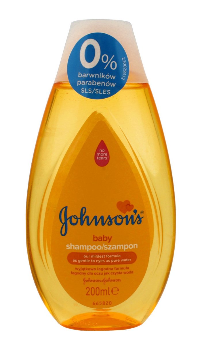johnson&johnson baby szampon dla dzieci ułatwiający rozczesywanie 200ml