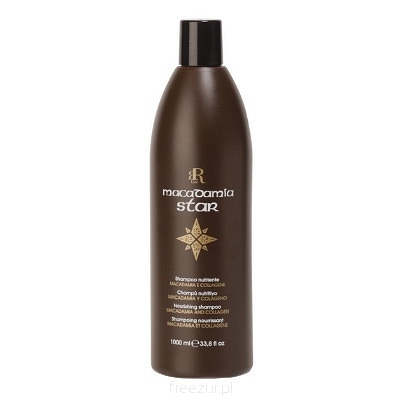 rr line macadamia star szampon do włosów zniszczonych 1000 ml