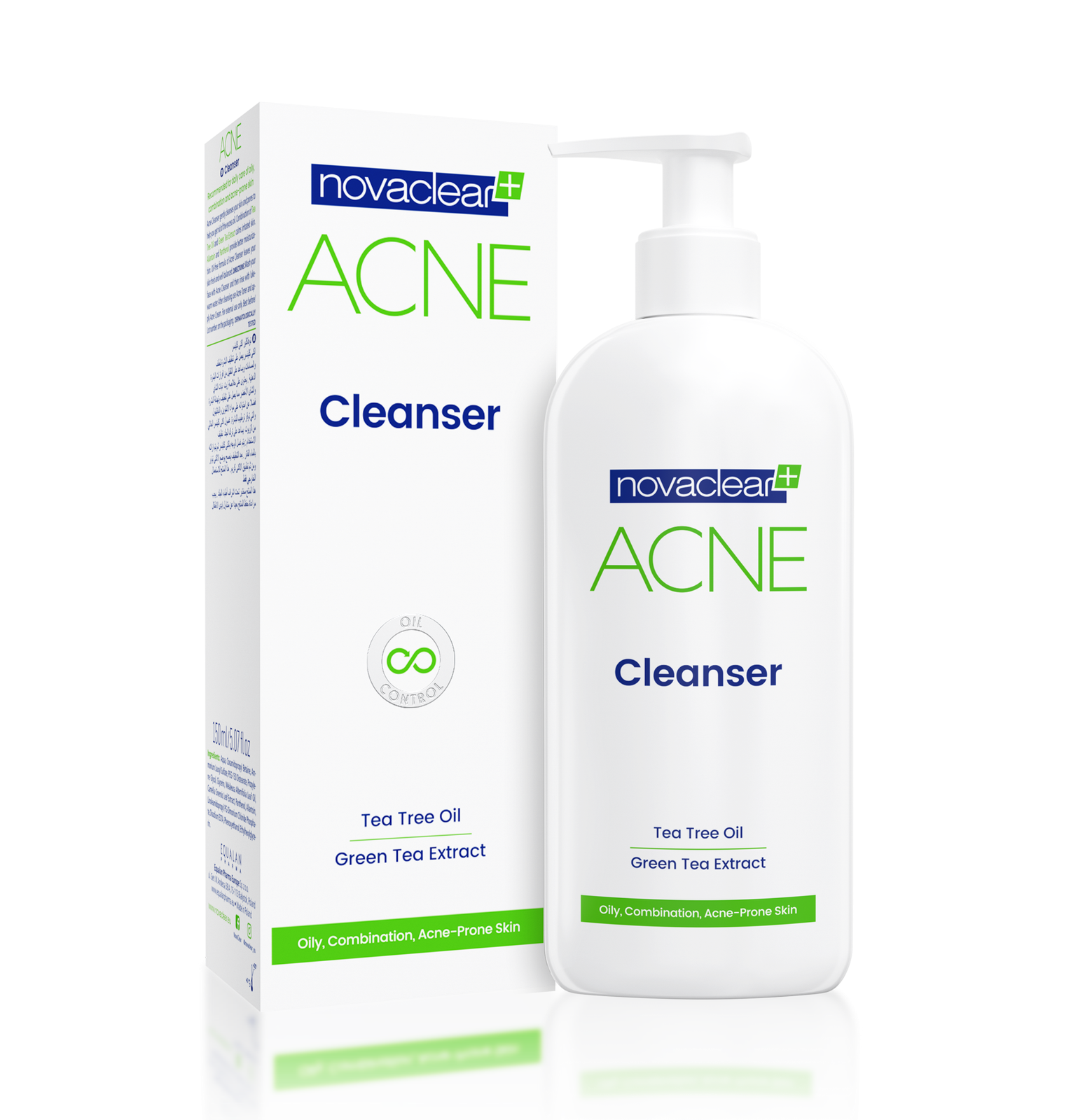 novaclear acne cleanser płyn do mycia twarzy 150ml