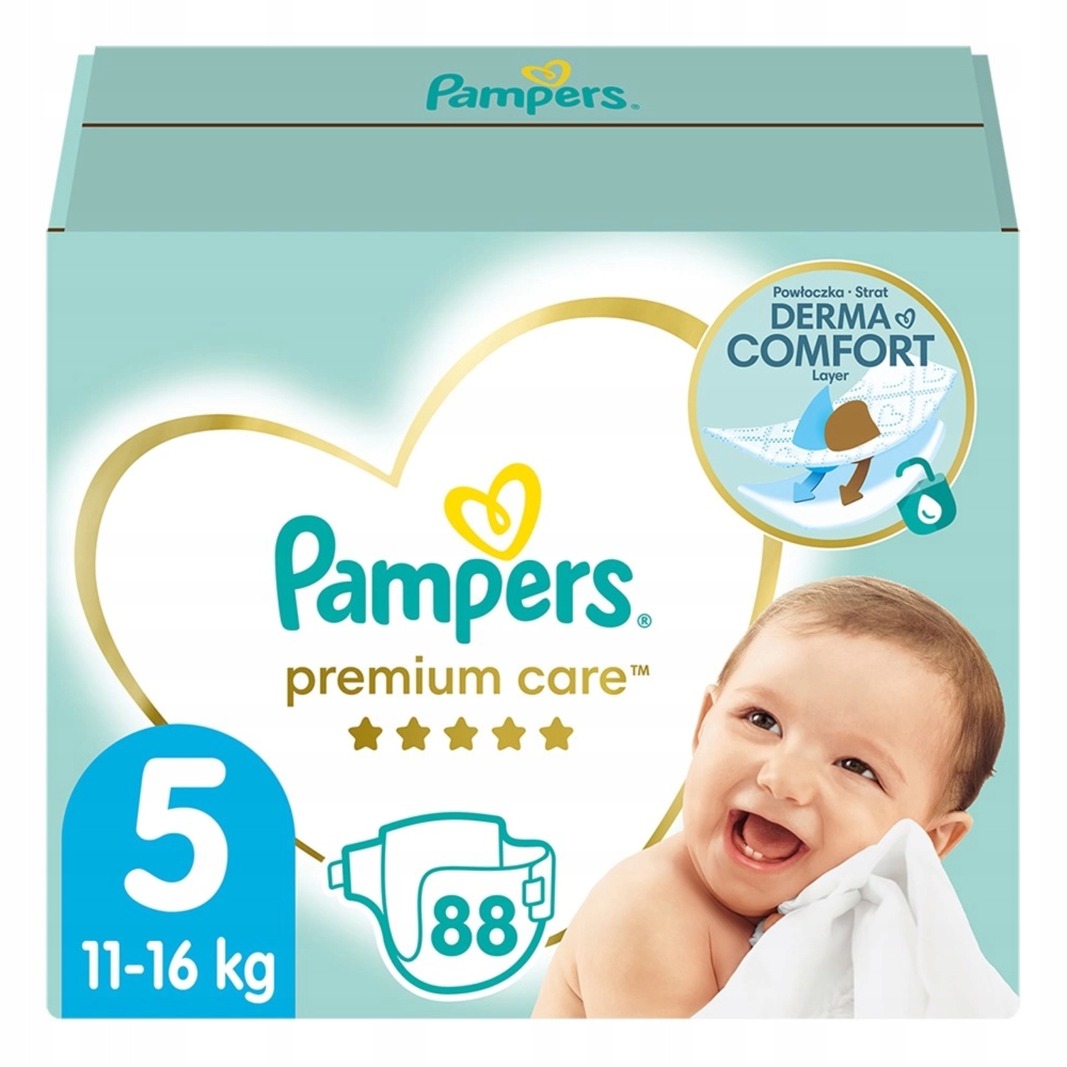 pampers premium care 88 sztuk cena allegro