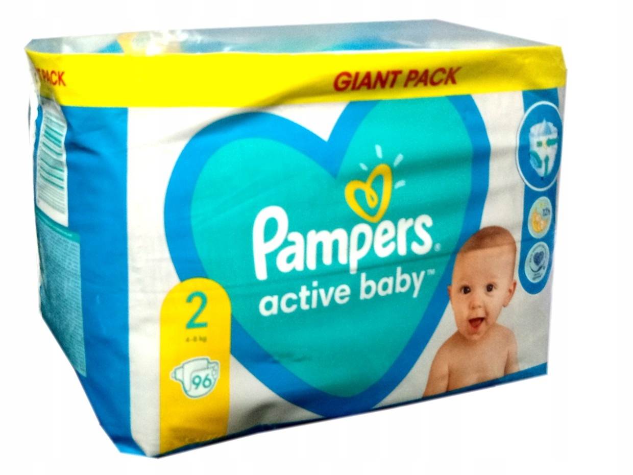 pampers active baby 2 allegro