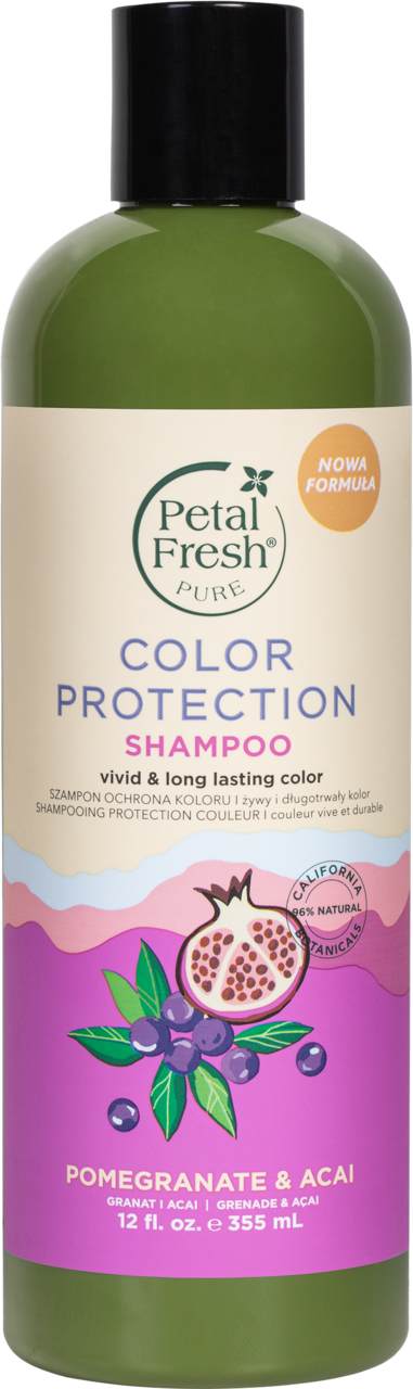 petal freshpurenaturalny szampon do włosów farbowanych granat i acai