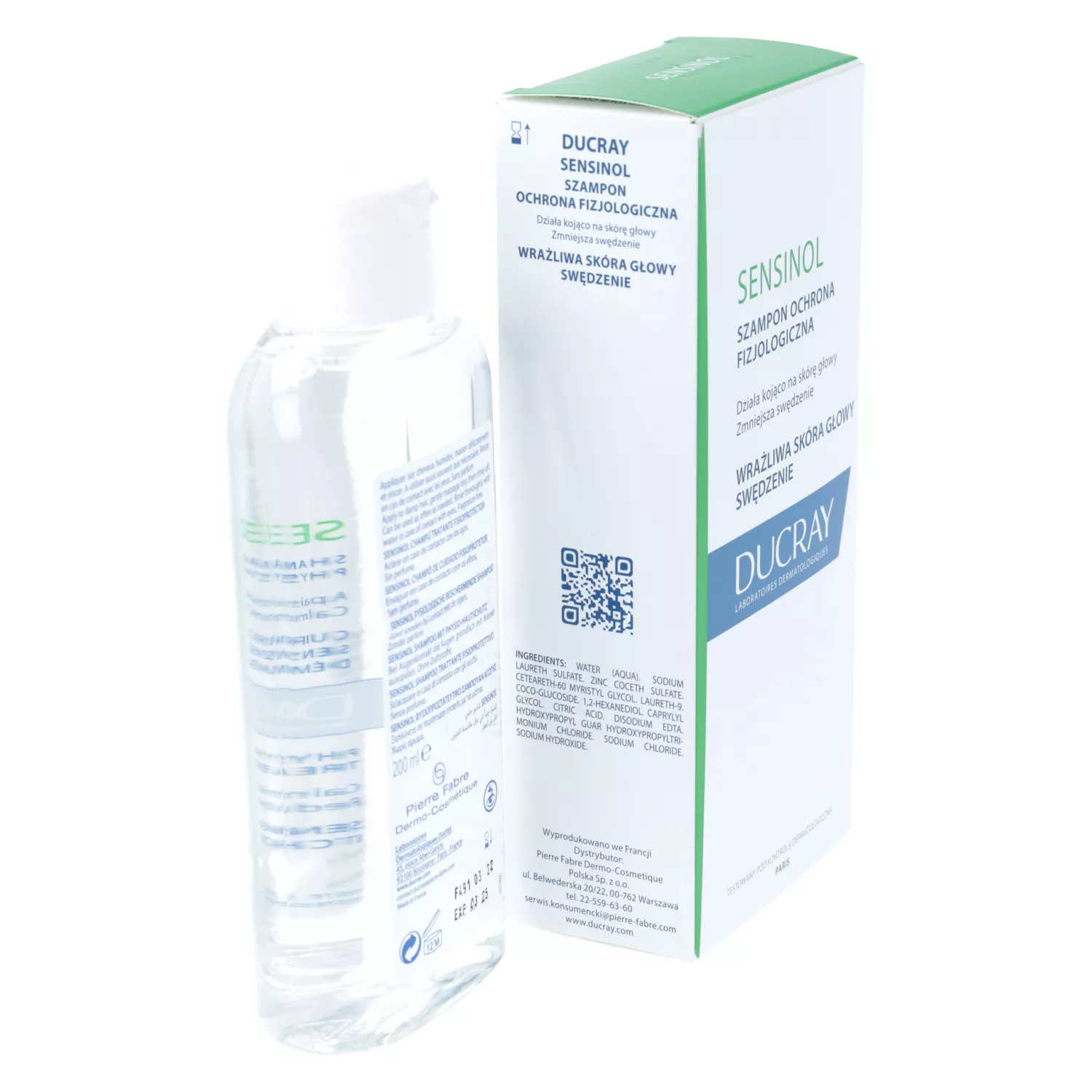 sensinol szampon ochrona fizjologiczna