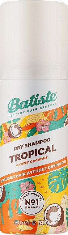 suchy szampon tropical batiste