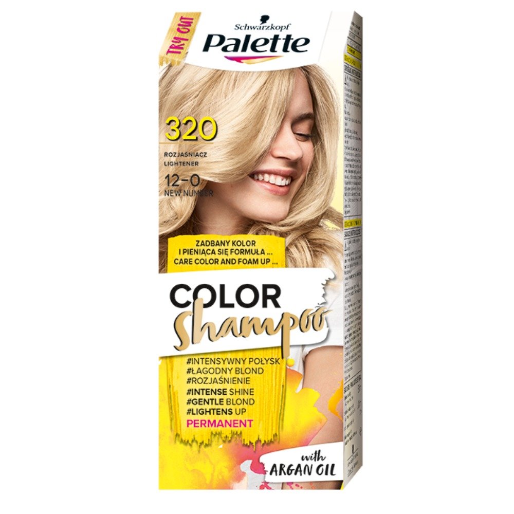 palette szampon koloryzujacy blond platynowy