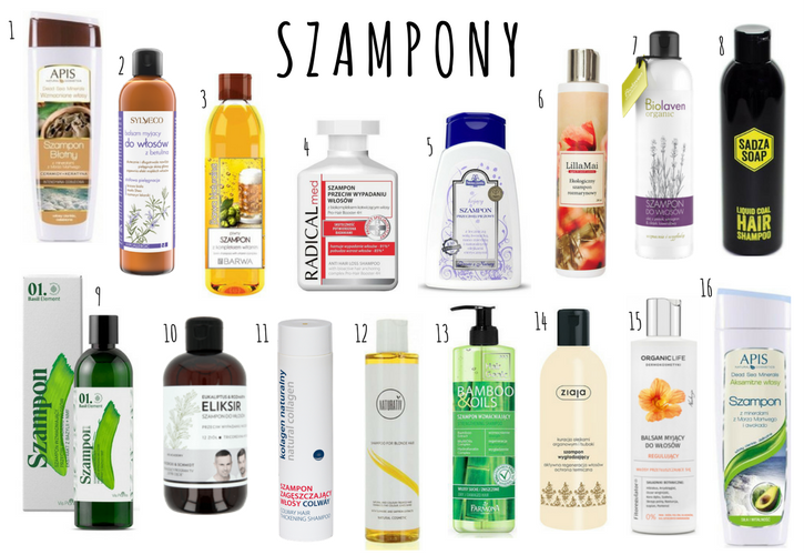 kosmetyki dla szampon