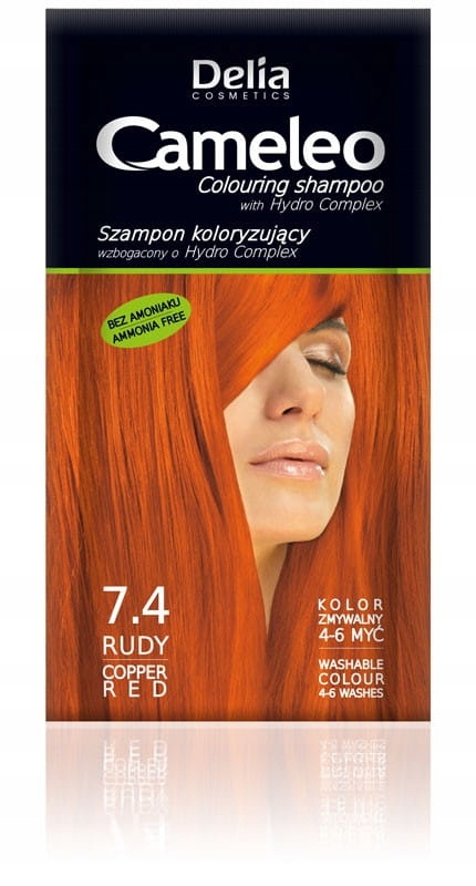 szampon koloryzujący rudy
