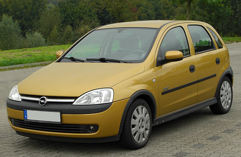 pampers opel corsa c