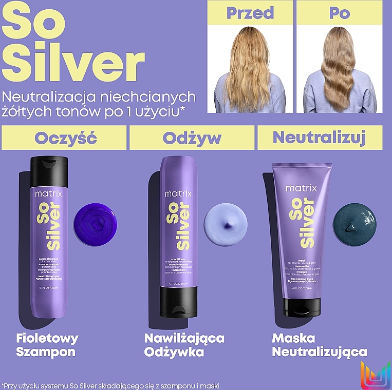szampon matrix total results so silver color pbssesed