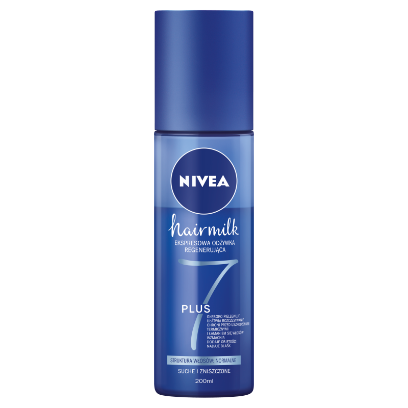 ekspresowa odżywka do włosów nivea hairmilk