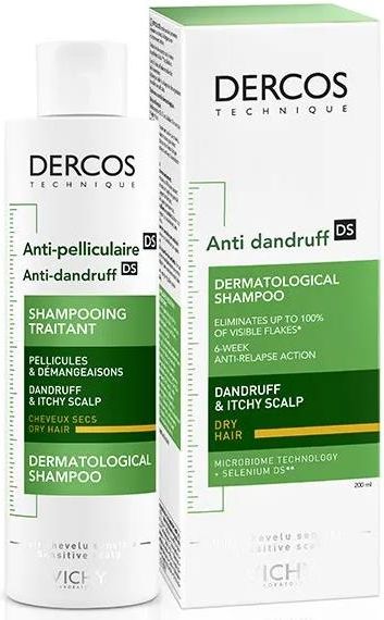 vichy dercos szampon dry hair anti