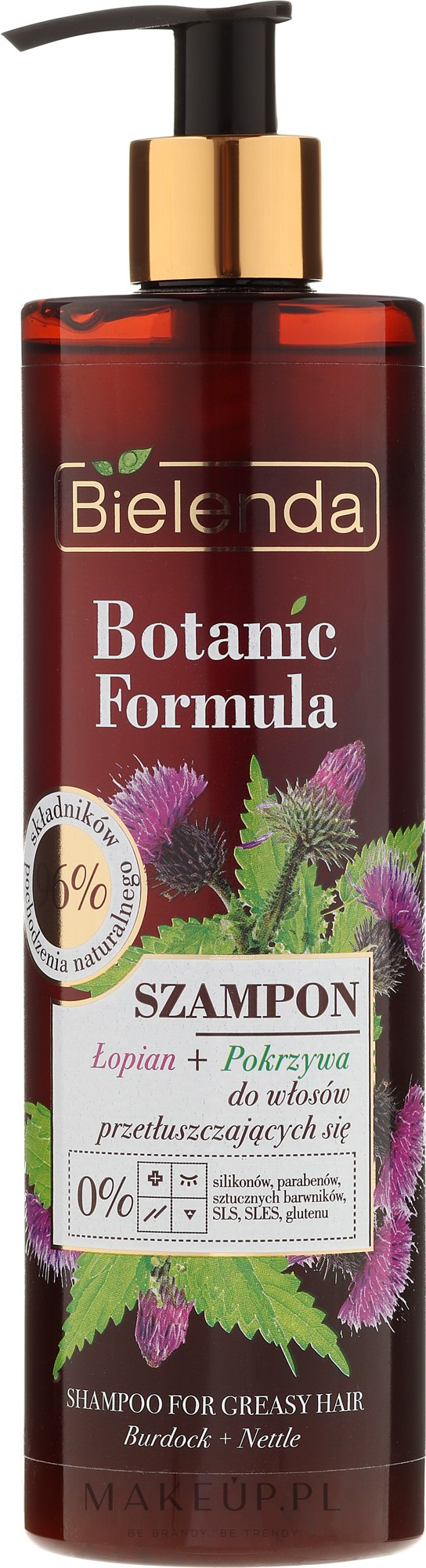 bielenda botanic formula szampon do włosów przetłuszczających si