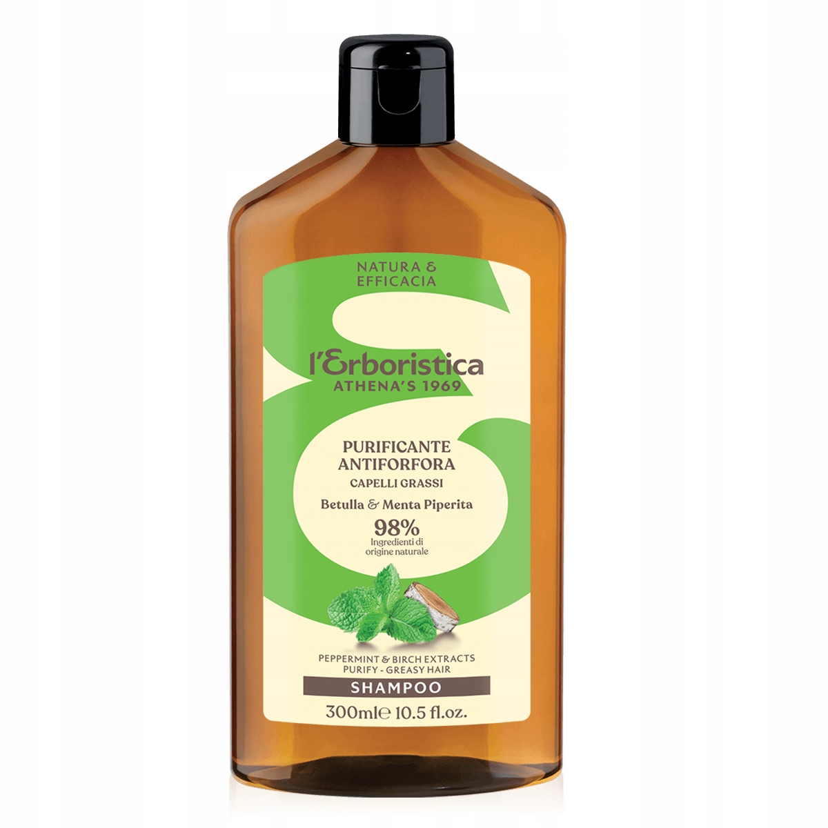 erboristica natura szampon z siemieniem lnianym i masłem karite