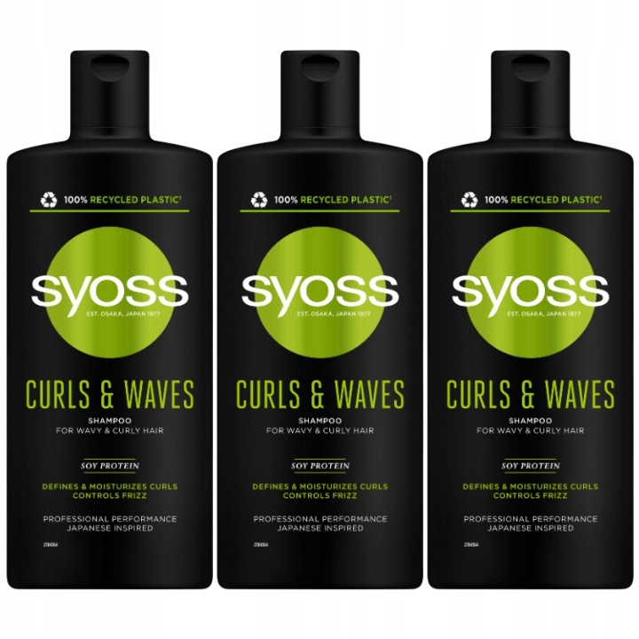 syoss curls & waves szampon